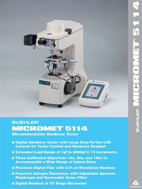 microindentation hardness testing|buehler method.